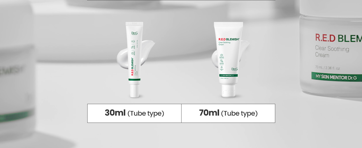 Dr.G Red Blemish Clear Soothing Cream Special Set (50mL+30mL)